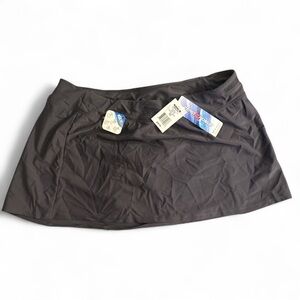 ZeroXposur Gray Mini A-Line Skirt